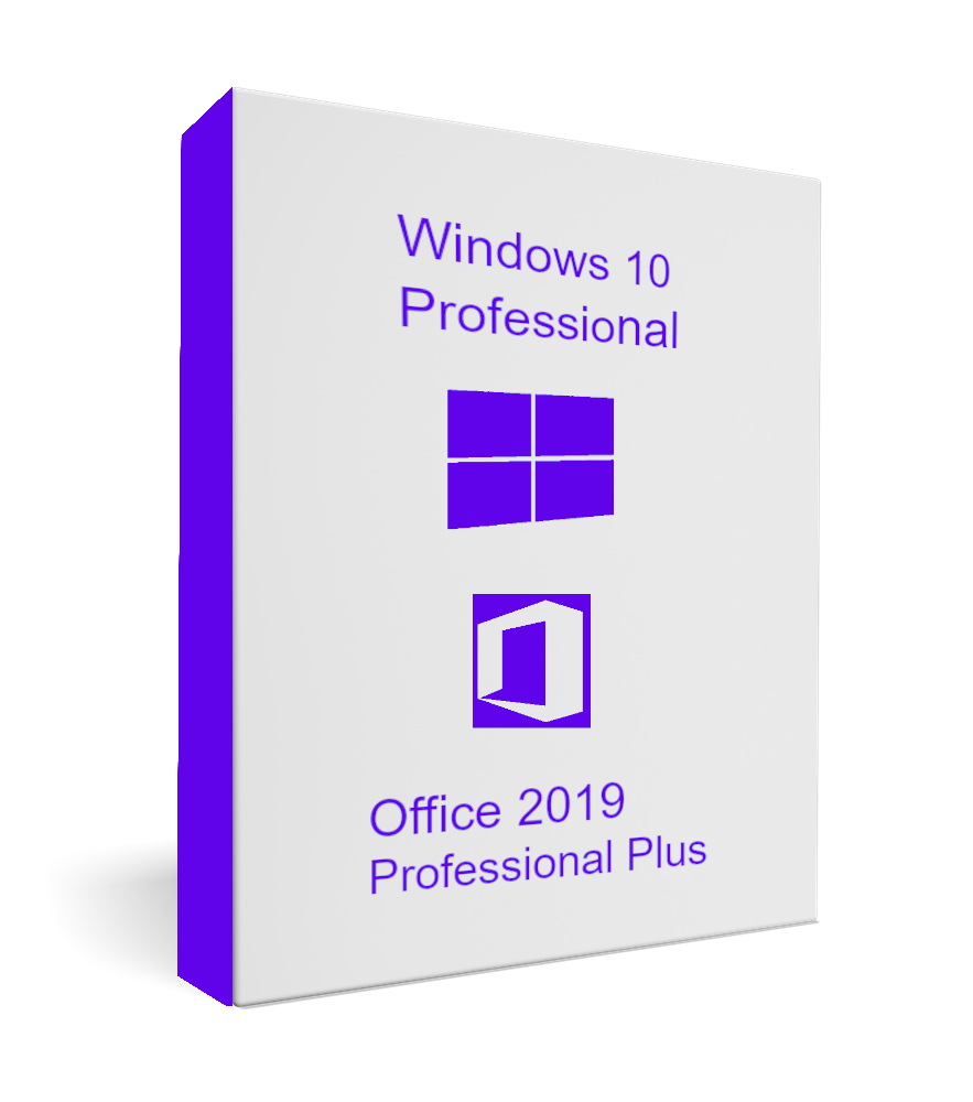 Windows 10 Professional + Office 2019 Pro Plus